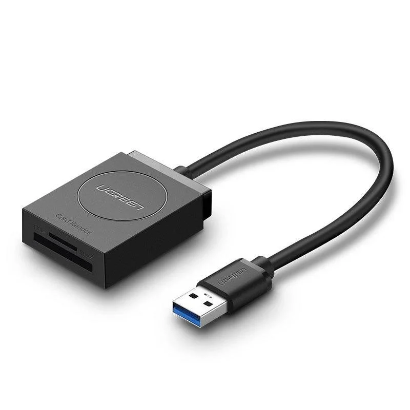 Lecteur De Cartes Mémoire USB 3.0/2.0 – Compatible SD, MicroSD, TF Et OTG – Marque Takeurop