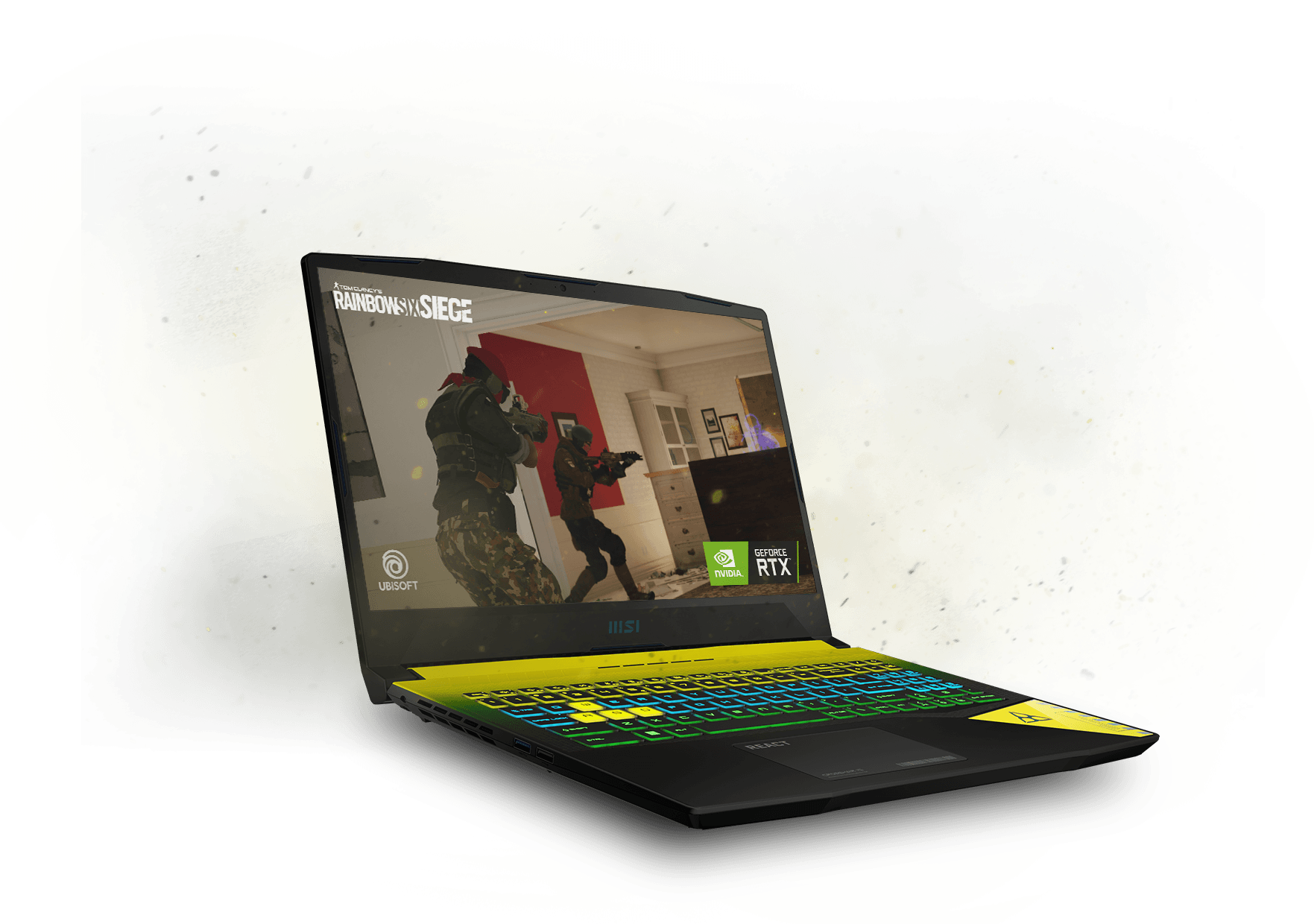 MSI Notebook Crosshair 15 rainbow six