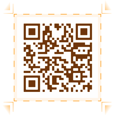Illustration d'un autocollant d'avertissement et d'un code QR.