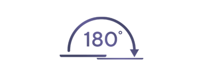 charnière à 180°