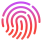 Capteur Touch ID situé dans le coin supérieur droit du Magic Keyboard.