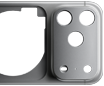 iPhone 17 Pro, face arrière, boîtier unibody en aluminium forgé